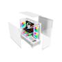 Imagem de Gabinete Gamer Liketec Mahal Snow, Mid Tower, Cube Design, Vidro Temperado, White, S/ Fonte S/ Fans - 2094