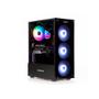 Imagem de Gabinete Gamer Liketec Matrix Preto Com 3 Fans Rgb Mid Tower