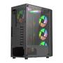 Imagem de Gabinete Gamer Liketec Storm Com 3 Fans Rgb Atx Preto