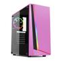 Imagem de Gabinete Gamer Lion Rosa com 1 Cooler ARGB - Mid Tower