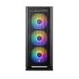 Imagem de Gabinete Gamer Mancer Narok, RGB, Mid-Tower, Lateral de Vidro, Com 3 Fans, Preto, MCR-NRK-RGB01