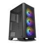 Imagem de Gabinete Gamer Mancer Narok, RGB, Mid-Tower, Lateral de Vidro, Com 3 Fans, Preto, MCR-NRK-RGB01