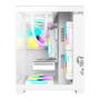 Imagem de Gabinete Gamer MID TOWER para Placa Mãe Micro ATX / ITX Branco - CLANM