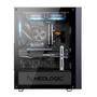 Imagem de Gabinete gamer neologic guardian, vidro temperado, com 3 fans rainbow, preto - nlgrdn