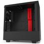 Imagem de Gabinete Gamer NZXT H510i, Mid Tower, RGB, com FAN, Lateral em Vidro, Preto/Vermelho - CA-H510I-BR