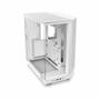 Imagem de Gabinete Gamer NZXT H6 Flow, Flow Edition, ATX, Mid Tower, Lateral em Vidro Temperado, Branco - CC-H61FW-01