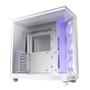 Imagem de Gabinete Gamer NZXT H6 FLOW Lateral Vidro TEMP. ATX/MICRO-ATX/MINI-ITX Branco com 3 FANS 120M