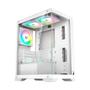 Gabinete Gamer Rise Mode Crystal Glass 01, Mid Tower, Lateral e Frontal em vidro, Sem FANs, Branco - RM-CA-CY-01-FW Imagem de Gabinete Gamer Rise Mode Crystal Glass 01, Mid Tower, Lateral e Frontal em vidro, Sem FANs, Branco - RM-CA-CY-01-FW