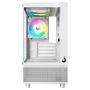 Gabinete Gamer Rise Mode Crystal Glass 02, Mid Tower, Lateral e Frontal em vidro, Sem FANs, Branco - RM-CA-CY-02-FW Imagem de Gabinete Gamer Rise Mode Crystal Glass 02, Mid Tower, Lateral e Frontal em vidro, Sem FANs, Branco - RM-CA-CY-02-FW