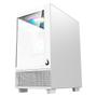 Gabinete Gamer Rise Mode Crystal Glass 02, Mid Tower, Lateral e Frontal em vidro, Sem FANs, Branco - RM-CA-CY-02-FW Imagem de Gabinete Gamer Rise Mode Crystal Glass 02, Mid Tower, Lateral e Frontal em vidro, Sem FANs, Branco - RM-CA-CY-02-FW