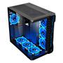 Imagem de Gabinete Gamer Rise Mode Galaxy Glass, Mid Tower, Lateral e Frontal em Vidro Temperado, Preto - RM-GA-GG-FB