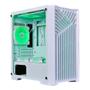 Gabinete Gamer Rise Mode X1, Mid Tower, ATX, Lateral em Vidro Temperado, Sem FANs, Branco - RM-X1-01-FW Imagem de Gabinete Gamer Rise Mode X1, Mid Tower, ATX, Lateral em Vidro Temperado, Sem FANs, Branco - RM-X1-01-FW