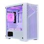 Gabinete Gamer Rise Mode X1, Mid Tower, ATX, Lateral em Vidro Temperado, Sem FANs, Branco - RM-X1-01-FW Imagem de Gabinete Gamer Rise Mode X1, Mid Tower, ATX, Lateral em Vidro Temperado, Sem FANs, Branco - RM-X1-01-FW