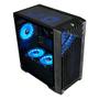 Gabinete Gamer Rise Mode X1, Mid Tower, ATX, Lateral em Vidro Temperado, Sem FANs, Preto - RM-X1-01-FB Imagem de Gabinete Gamer Rise Mode X1, Mid Tower, ATX, Lateral em Vidro Temperado, Sem FANs, Preto - RM-X1-01-FB