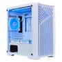 Imagem de Gabinete Gamer Rise Mode X1 S/Fan S/Fonte MidTower ATX Vidro Temperado Branco - RM-X1-01-FW