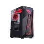 Imagem de Gabinete Gamer Rise Mode X4 Glass, Barra de LED ARGB, Lateral em Vidro Fumê, Sem FANs, Preto - RM-X4-04-FB