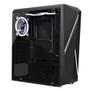 Imagem de Gabinete Gamer Rise Mode Z2 Glass, RGB, Lateral em Vidro Fumê, 1x Fan, Preto - RM-Z02-02-RGB