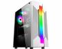 Imagem de Gabinete Gamer Rush A Branco Com Led RGB