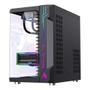 Imagem de Gabinete gamer ryvel cube black ry-gb-cb-bl