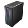 Imagem de Gabinete Gamer Thalatha Mid Tower ArGB Alumínio Preto DCA-SM-THALA5/BK  Draxen