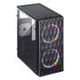 Imagem de Gabinete Gamer Vinik Wave Preto Lateral Acrilico - GGWACBK