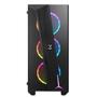 Imagem de Gabinete Gamer Xigmatek Cyclops Black Rgb Com 4 Fans