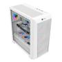 Imagem de Gabinete Hayom Gamer Gb1780 Branco Com 4 Fans Cooler Rgb