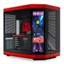 Imagem de Gabinete HYTE Y70 DISPLAY TOUCH 14.5 Vermelho - CS-HYTE-Y70TI-RB 