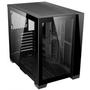 Imagem de Gabinete Lian Li Dynamic Mini, Mini Tower, Vidro Temperado, Black, mATX, Sem Fonte, Sem Fans, O11D MINI-X