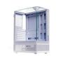 Imagem de Gabinete Liketec Gamer Kingdom, Sky Tower, ATX, Lateral, Frontal e Teto em Vidro Temperado, Snow - LC-AT-KINGDOM-2096