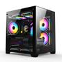 Imagem de Gabinete matx bpc-345b brazilpc gamer preto /4 cooler