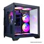 Imagem de Gabinete matx bpc-345b brazilpc gamer preto /4 cooler