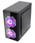 Imagem de Gabinete Micro Atx Gamer Xway Acrilico 01146 Fonte 600 2 Rgb