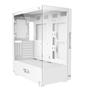 Imagem de Gabinete mid tower redragon ca-601w reflect - branco