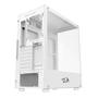 Imagem de Gabinete mid tower redragon ca-601w reflect - branco