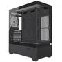 Imagem de Gabinete Mid Tower Redragon Ca-606B Reflect Flow / Preto