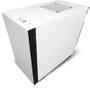 Imagem de Gabinete NZXT H210, Branco, USB-C, Mini-ITX, Vidro lateral