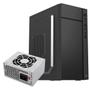 Imagem de Gabinete Office Mini Tower M-ATX Preto com Fonte Atx 200w Bivolt C3tech