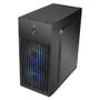 Gabinete Office Rise Mode X1 Black, Mini Tower, M-ATX, Sem FANs, Preto - RM-GA-OFX1-FB Imagem de Gabinete Office Rise Mode X1 Black, Mini Tower, M-ATX, Sem FANs, Preto - RM-GA-OFX1-FB