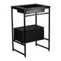 Imagem de Gabinete para Banheiro 60cm 1 Gaveta Iron Black Estilo Industrial Venturi