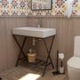 Imagem de Gabinete para Banheiro 80 cm Iron Manhattan Venturi