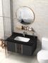 Imagem de Gabinete Para Banheiro Em Aluminio Vulcanizado 70 cm