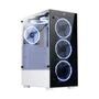 Imagem de Gabinete Rise Mode Glass 06X White - Sem Fans - RM-WT-06X-FW