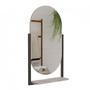 Imagem de Gabinete Suspenso P/ Banheiro Completo C/ Cuba Espelheira 1 Porta Metalon 60cm Caribe Mgm