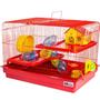 Imagem de Gaiola Hamster 2 Andares Big Space Acessórios para Animais Domésticos Jel Plast