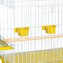 Imagem de Gaiola Para Calopsita Mansa Viveiro Para Aves Pássaros Manso Grande Completa Luxo Triplex Acessórios Criadeira Agapornis Periquito Papagaio Maritaca