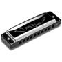 Imagem de Gaita Hering Diatonica Easy Blues C Dó Cromada 4420C Com Case