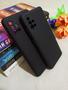Imagem de  Galaxy A22 4g capa preta de silicone com forro