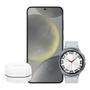 Imagem de Galaxy S24+  512GB - Preto + Galaxy Watch6 Classic LTE 47mm - Prata + Galaxy Buds FE - Grafite