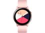 Imagem de Galaxy Watch Active Samsung Rosé com 39,5 mm Pulseira de Silicone Bluetooth NFC 4GB